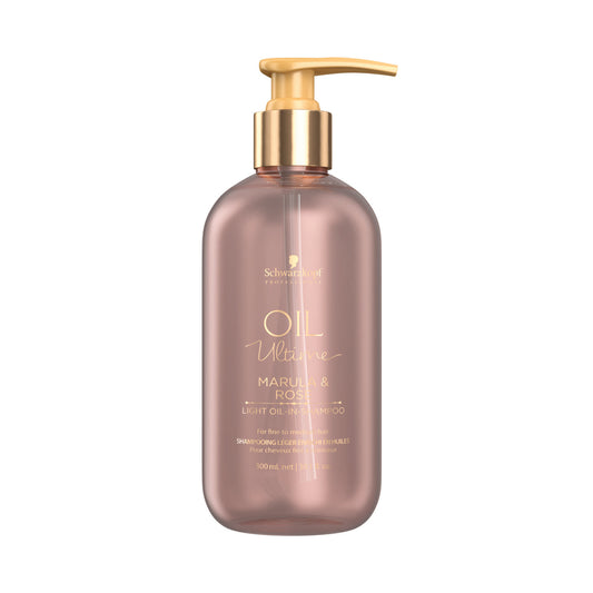 OIL ULTIME SHAMPOO LIGERO MARULA & ROSE 300 ML